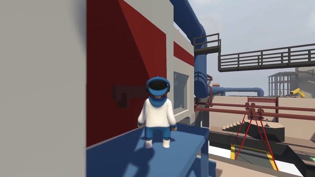 Заговор КРАСНОГО ЦВЕТА в Human: Fall Flat #2 смотреть онлайн