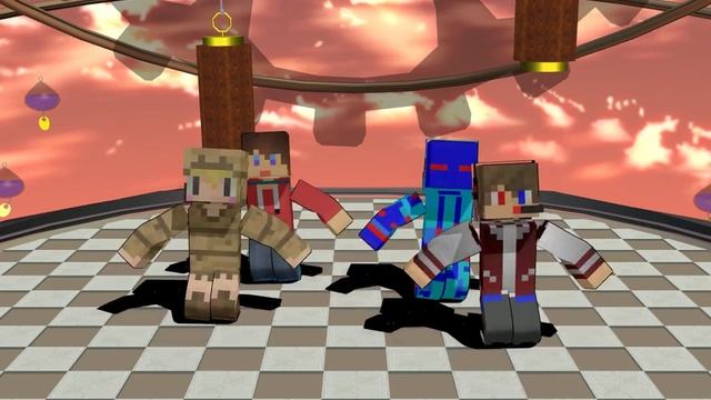 【Minecraft MMD】六兆年と一夜物語 смотреть онлайн