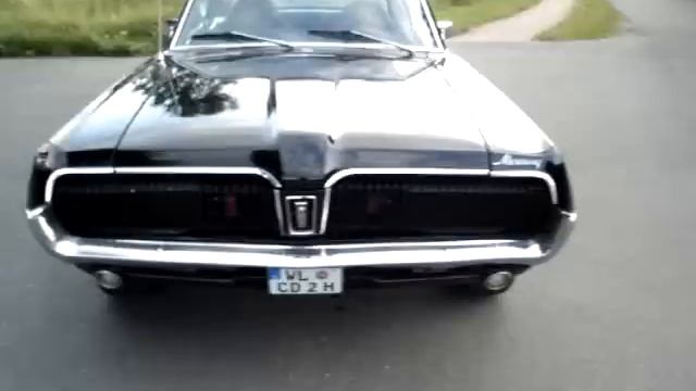 FORD MERCURY COUGAR 1968 BLACK смотреть онлайн