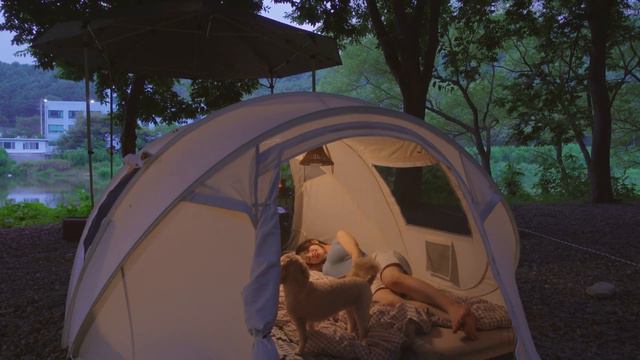 동화같은 호숫가에서 양갈비와 양꼬치에 시원한 맥주한잔! | 타코야끼 만들어먹고 실버버튼 언박싱하기 | 유기농 양고기 양의나라