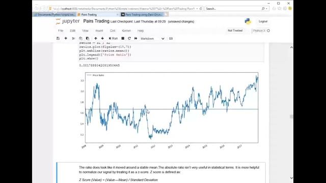Webinar 07 - AI for Trading - Pairs Trading смотреть онлайн