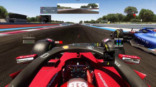 F1 2022 Paul Ricard - race 1 start 1/38 :-) смотреть онлайн