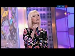 ВАЛЕРИЯ - Человек дождя. Субботний вечер, Россия1