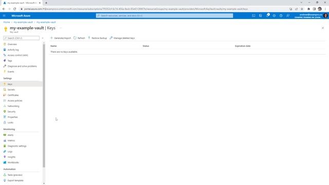 AZ 204 — Azure Key Vault - Backup and Restore Key смотреть онлайн
