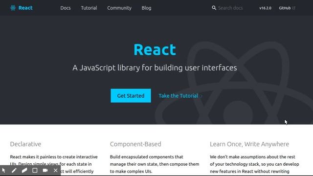 React js- A JavaScript library for building user interfaces смотреть онлайн