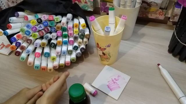 Обзор наших маркеров. КАКИМИ МЫ ПОЛЬЗУЕМСЯ И КАК ЗАПРАВЛЯЕМ!