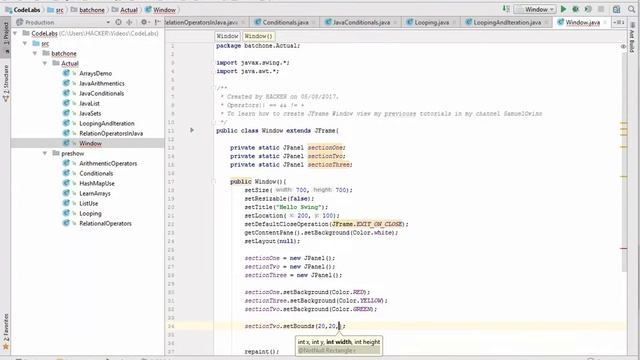 how to use JPanel in Java смотреть онлайн