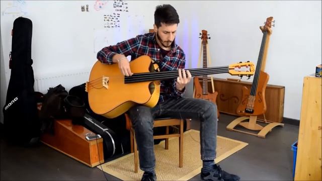 Marco Zenini - Blues bass line on "Iris" смотреть онлайн