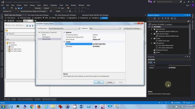 02 SSAS Setup Push to AS Server смотреть онлайн