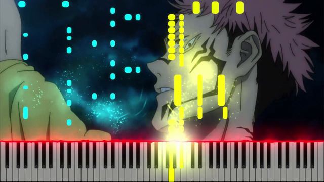 [FULL] Kaikai Kitan / 廻廻奇譚 - Jujutsu Kaisen / 呪術廻戦 Opening by Eve (piano synthesia) смотреть онлайн