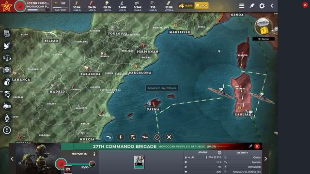 Iron Order 1919. Europe Morocco. Day 20. We are taking alot of land смотреть онлайн