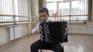 Баян. Аккордеон. Соло. Щадрин Николай 7 лет.