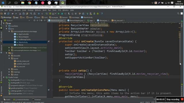 AndroidLoad json data using Volley Singleton and Glide to load Images смотреть онлайн