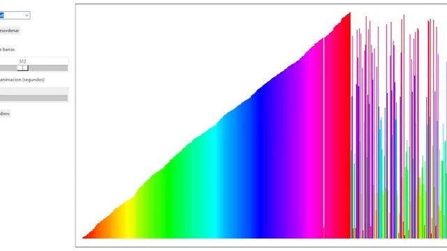 Python - Array sort visualizer - Insertion Sort смотреть онлайн