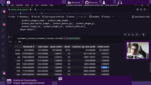 Analise de Clusters | Projeto Clusterização de Clientes смотреть онлайн