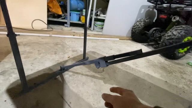 Полок самодельный для мобильных бань . смотреть онлайн