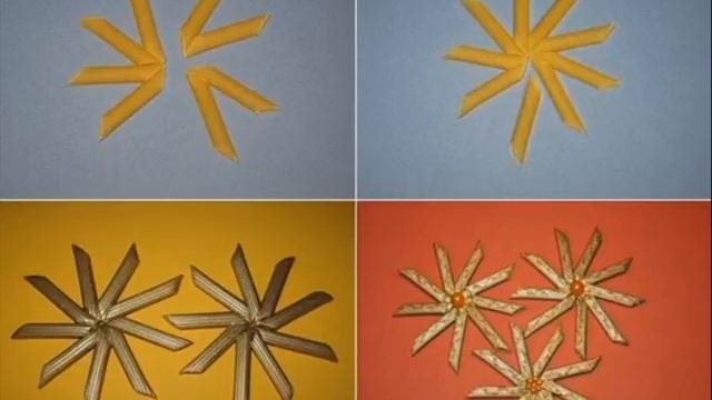 Как сделать АНГЕЛОЧКОВ и СНЕЖИНКИ из макарон! How to make ANGELS and SNOWFLAKES pasta! смотреть онлайн