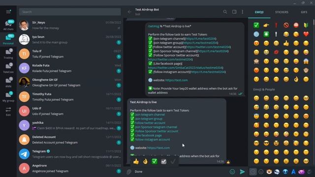 Full - Telegram Token Airdrop And Referral Bot Application смотреть онлайн