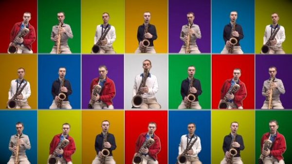 Jacob Collier - Moon River [Sax Choir]