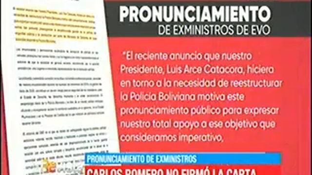 04072022 CARLOS ROMERO CARLOS ROMERO NO FIRMÓ CARTA DE DIFUNDIDA POR EX MINSITROS RED UNITEL смотреть онлайн