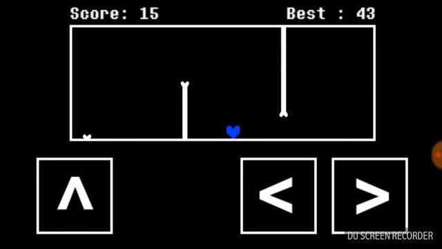 Undertale Blue soul gameplay смотреть онлайн