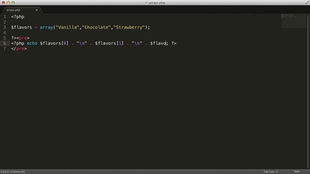php tutorials for beginners introduction arrays in php_idrees смотреть онлайн
