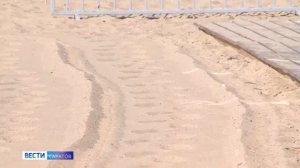 Пляжеуборочная машина «Пескарь» российского производства теперь и в Саратове
