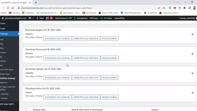 How to Download your Back Up WordPress Website Files смотреть онлайн
