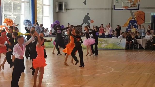 Кубок DANCE-HISTORY 2019, Алексей и Кира, Юниоры 1 Е Латина, 1/2 финала, Джайв смотреть онлайн