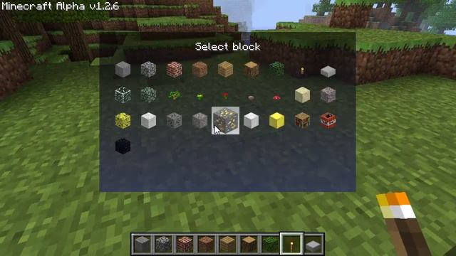 Classic creative mode in Alpha v1.2.6 смотреть онлайн