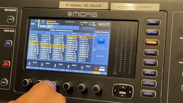 Midas M32 and DL251 Setup смотреть онлайн