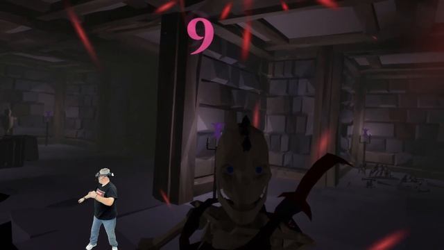Fighting My Way Through The Virtual Reality Labyrinth's Of Redemption's Guild In The Meta Quest Pro смотреть онлайн