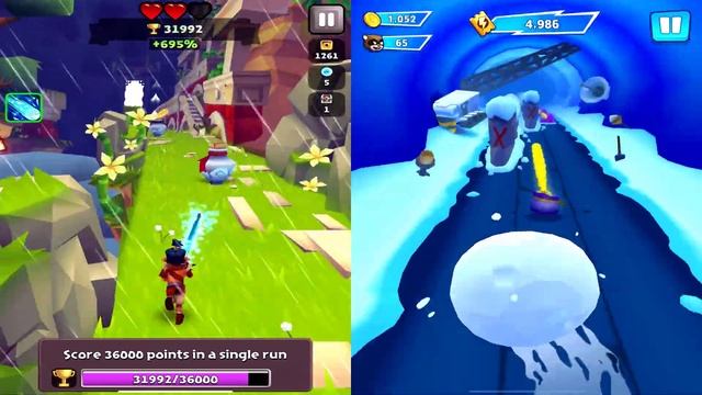 Talking Tom Hero Dash vs Blades Of Brim | Epic GAmeplay | Episode 3445 смотреть онлайн