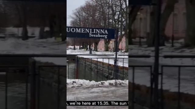 Suomenlinna Sea Fortress - world heritage site. #finland #helsinki #walkingtour #suomenlinna смотреть онлайн