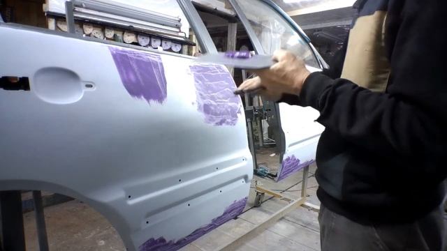 Шевроле нива, подготовка деталей под покраску от а до я. смотреть онлайн