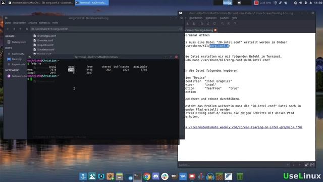 Linux „tearing“ Grafik-Problem lösen! смотреть онлайн