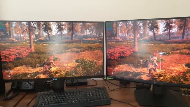 Dell S2721DGFA and MSI Optix MAG274QRF-QD Horizon Zero Dawn Gameplay Light and Dark Room Part 3 смотреть онлайн