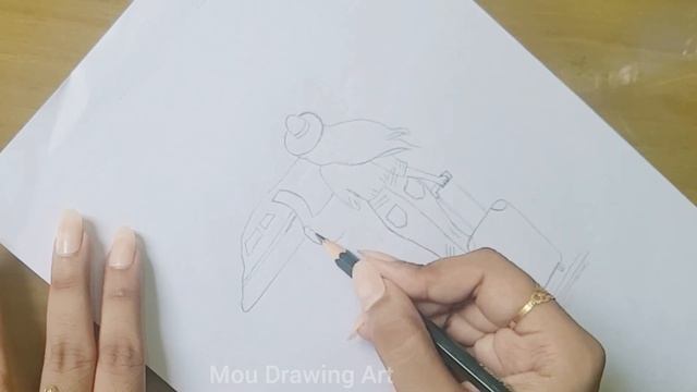 How to Draw Boss Lady | Attitude Girl Drawing | Travel Girl with Private Jet Drawing смотреть онлайн