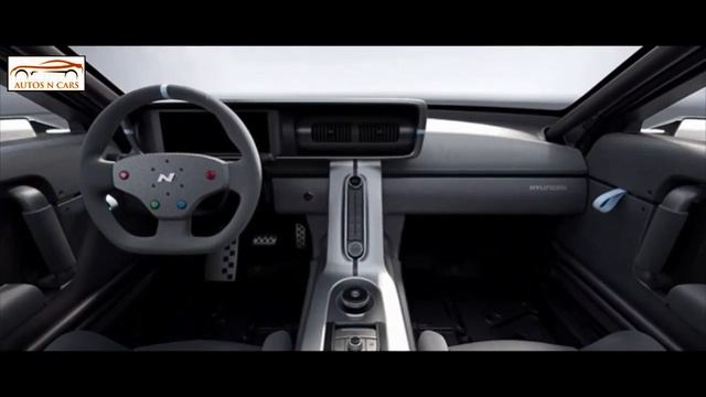 HYUNDAI N VISION-74 Concept Hydrogen Hybrid drift Car. смотреть онлайн