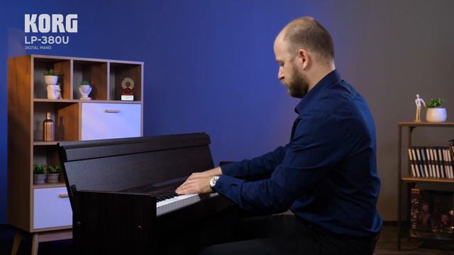 Цифровое пианино KORG LP-380 U смотреть онлайн