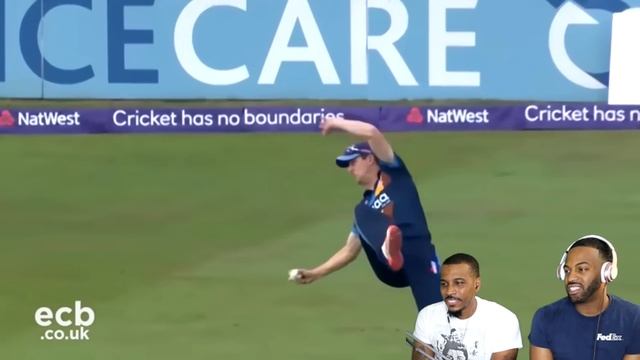 HOW DID HE CATCH THAT?!? NBA FANS react to The BEST Ever Catches | Cricket's Greatest 40 Catches? смотреть онлайн