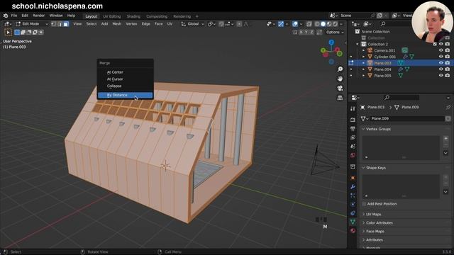 Interior Swimming Pool | 3D Blender Tutorial смотреть онлайн
