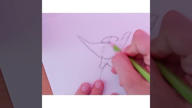 Как нарисовать ската #рисование #рисовать #скат смотреть онлайн