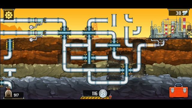 Plumber 3 Puzzle Game Level 40 - 3 Stars (Android/iOS) Oil Tycoon смотреть онлайн