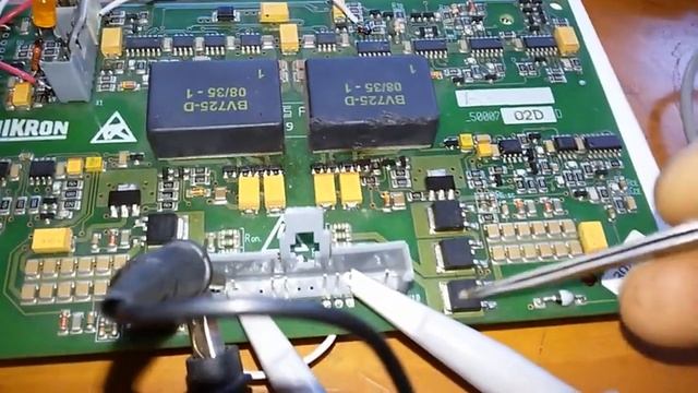 Ремонт плат IGBT драйверов генератора ТВЧ 80 кВт смотреть онлайн
