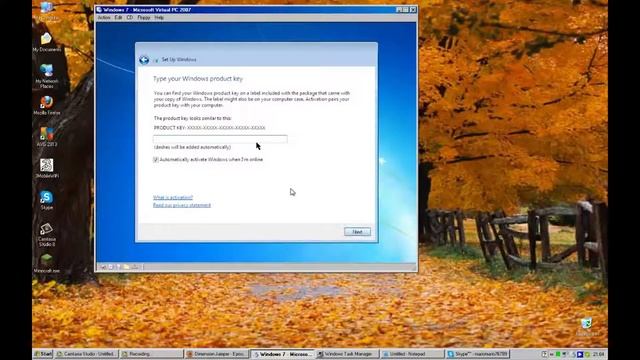 AMD Athlon 64 3000+ Windows 7 VM смотреть онлайн