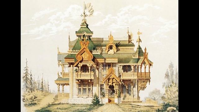 Русское деревянное зодчество - дома смотреть онлайн