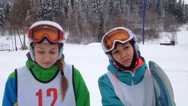 Интервью c участницами 1 этапа 4 кубка Тобольска по сноуборду смотреть онлайн