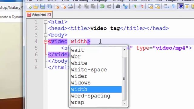 Video tag in html in hindi | HTML basics lesson-35 | learn html for beginners in hindi смотреть онлайн