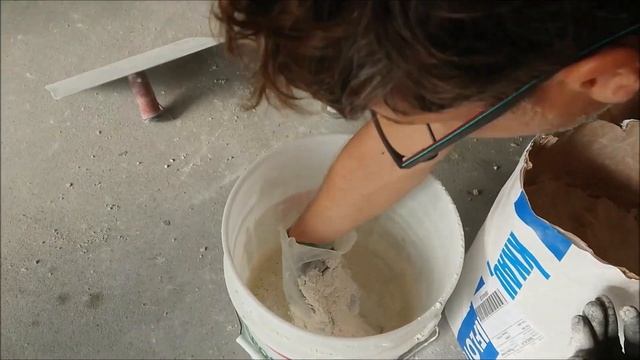 Trijų KNAUF Glaistų Užmaišymas Ia Dalis: UNIFLOTT'as